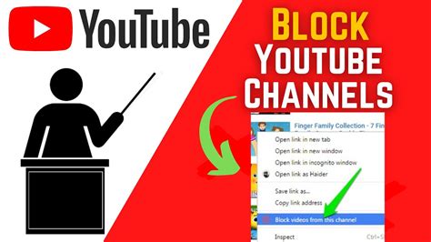 how to block a YouTube channel on pc